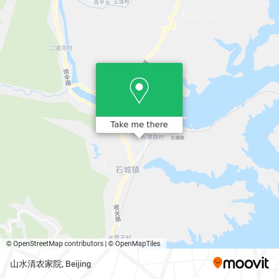 山水清农家院 map