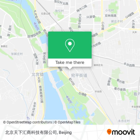 北京天下汇商科技有限公司 map