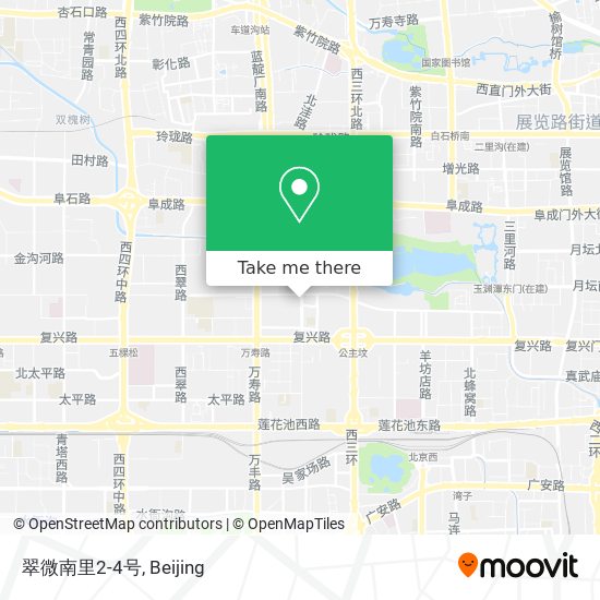 翠微南里2-4号 map