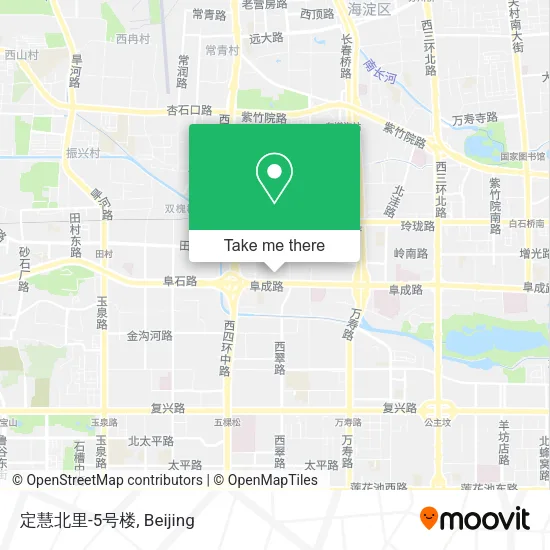 定慧北里-5号楼 map