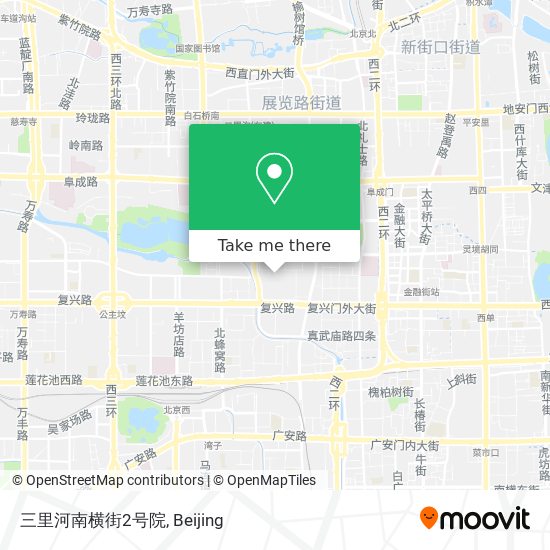 三里河南横街2号院 map