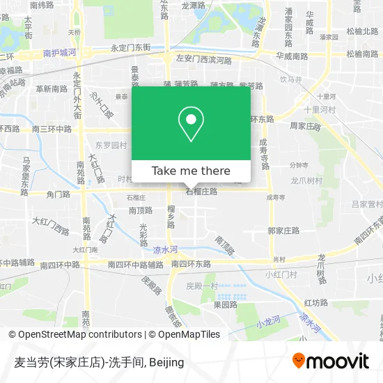 麦当劳(宋家庄店)-洗手间 map