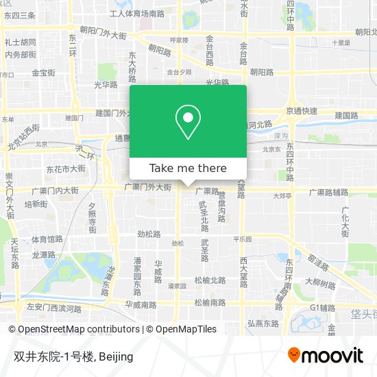 双井东院-1号楼 map