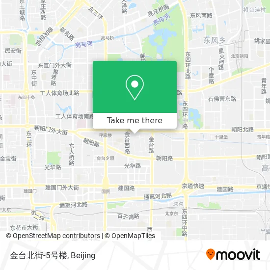 金台北街-5号楼 map