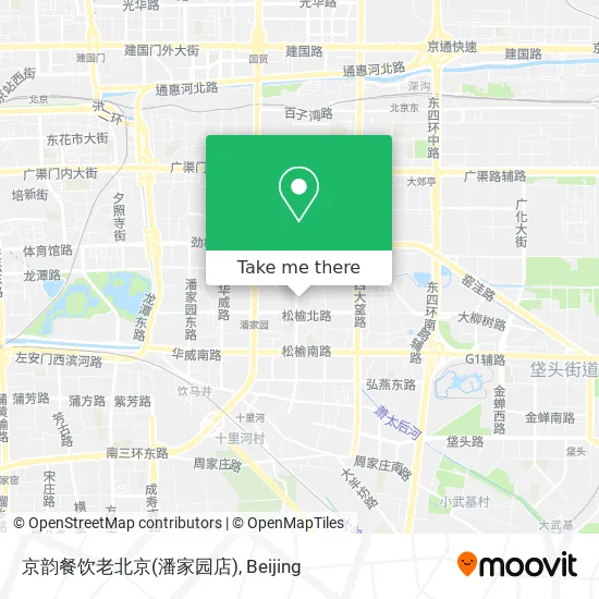 京韵餐饮老北京(潘家园店) map