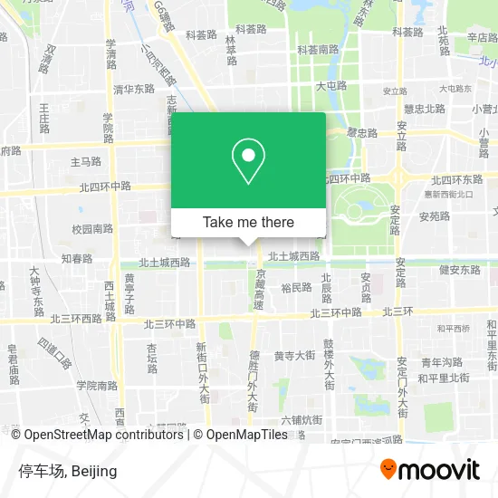停车场 map