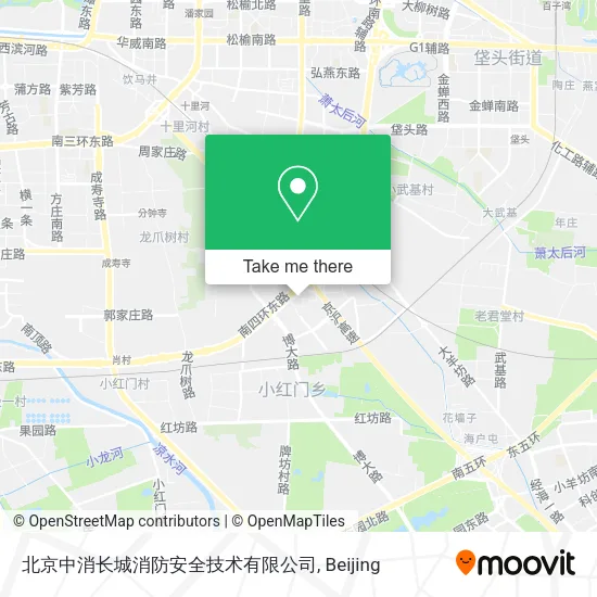 北京中消长城消防安全技术有限公司 map