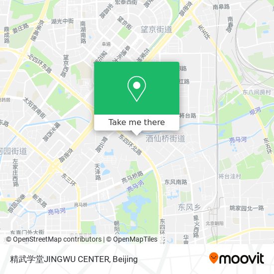 精武学堂JINGWU CENTER map