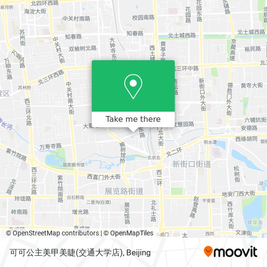 可可公主美甲美睫(交通大学店) map