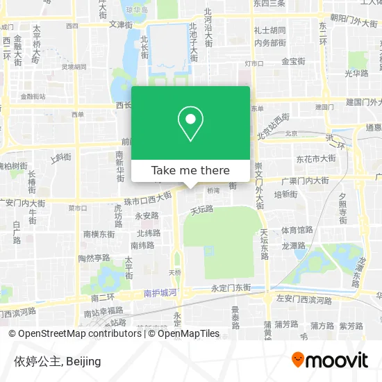 依婷公主 map