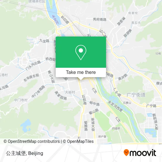 公主城堡 map
