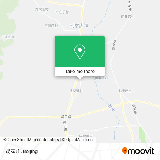 胡家庄 map