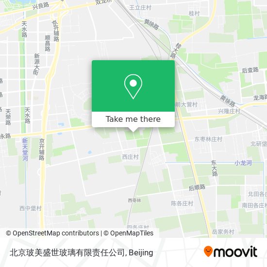 北京玻美盛世玻璃有限责任公司 map