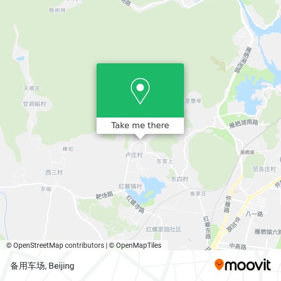 备用车场 map