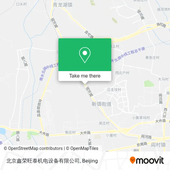 北京鑫荣旺泰机电设备有限公司 map