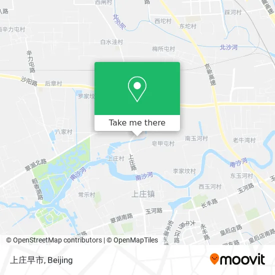 上庄早市 map