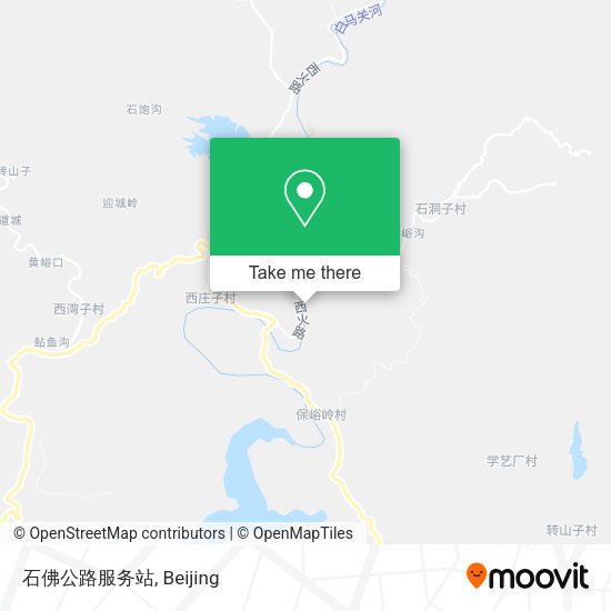 石佛公路服务站 map