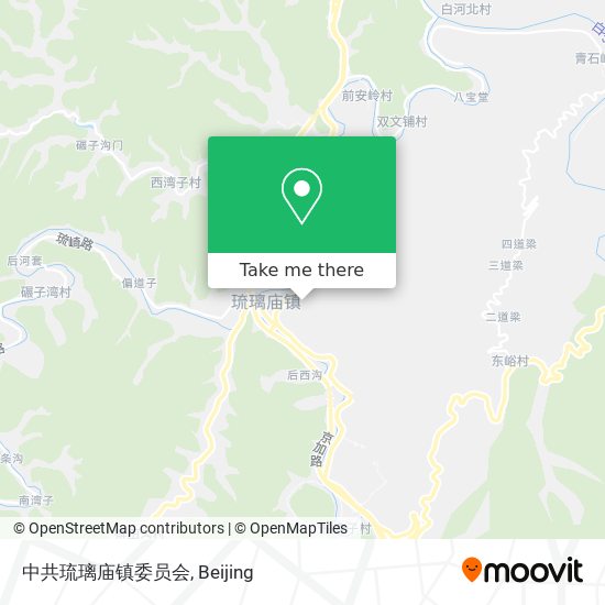 中共琉璃庙镇委员会 map