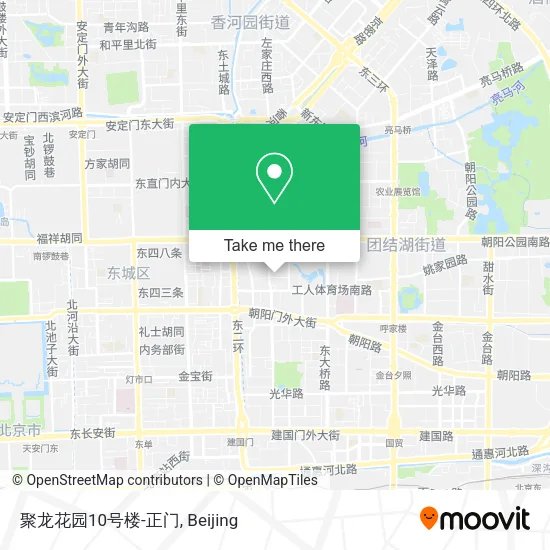 聚龙花园10号楼-正门 map
