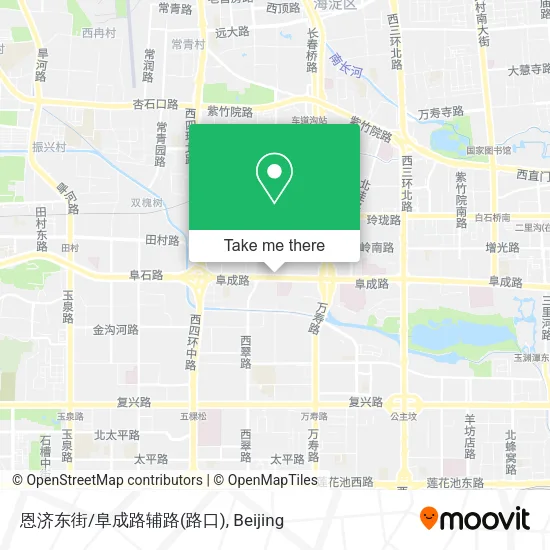 恩济东街/阜成路辅路(路口) map