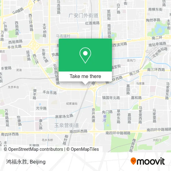 鸿福永胜 map