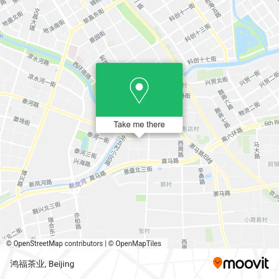 鸿福茶业 map