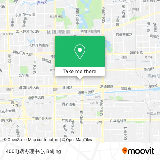 400电话办理中心 map