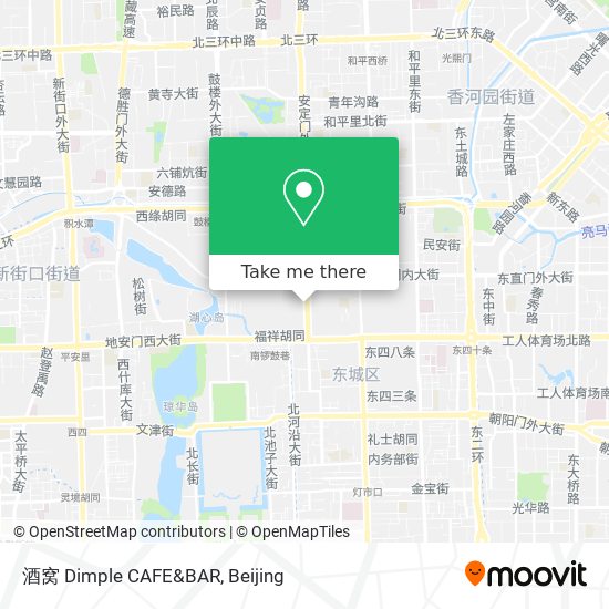 酒窝 Dimple CAFE&BAR map