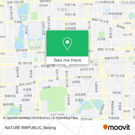 NATURE RWPUBLIC map