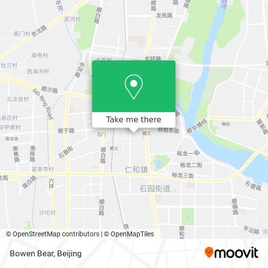 Bowen Bear map