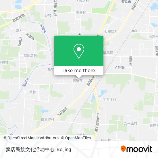 窦店民族文化活动中心 map