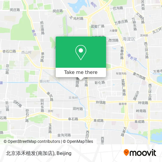 北京添禾植发(南加店) map