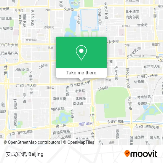 安成宾馆 map
