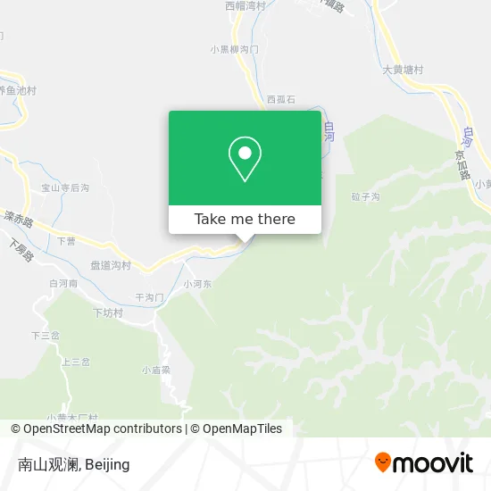 南山观澜 map