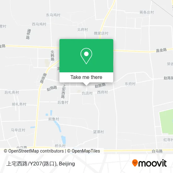 上宅西路/Y207(路口) map