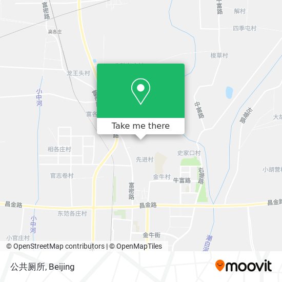 公共厕所 map