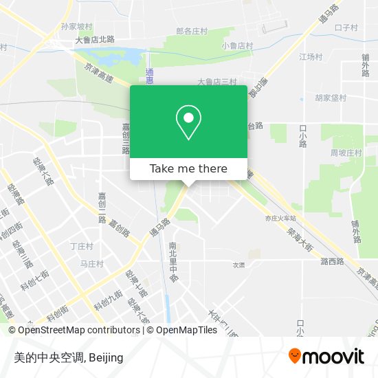 美的中央空调 map