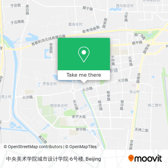 中央美术学院城市设计学院-6号楼 map