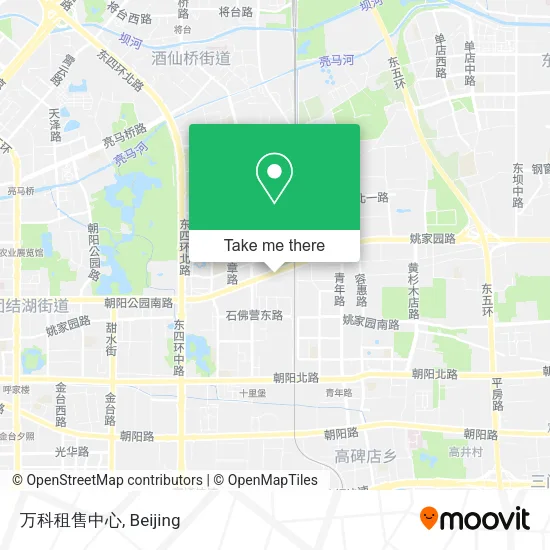 万科租售中心 map