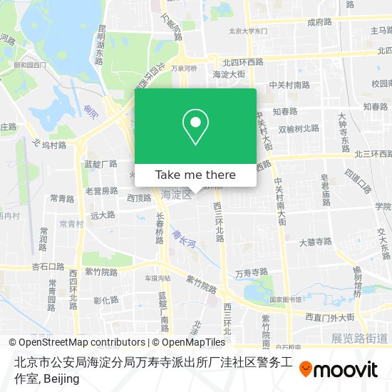 北京市公安局海淀分局万寿寺派出所厂洼社区警务工作室 map