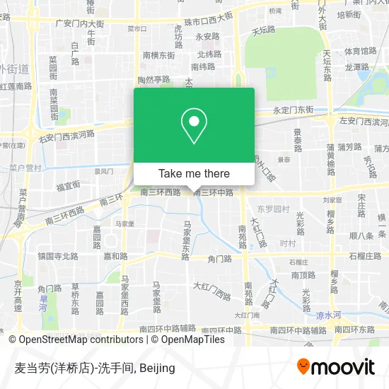 麦当劳(洋桥店)-洗手间 map