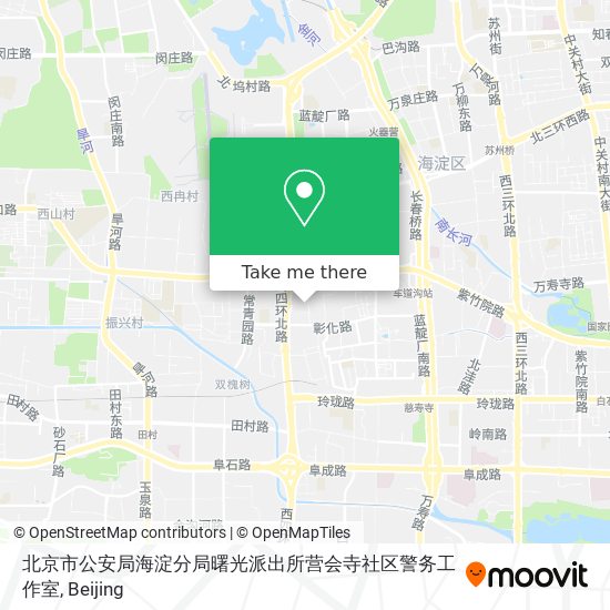 北京市公安局海淀分局曙光派出所营会寺社区警务工作室 map