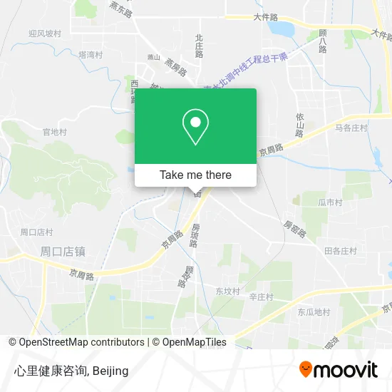 心里健康咨询 map