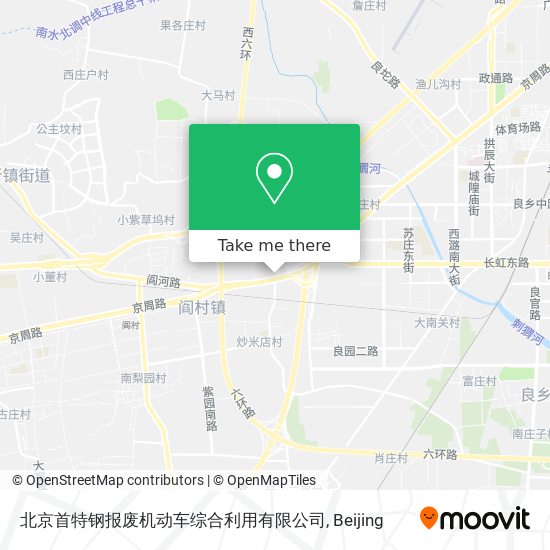 北京首特钢报废机动车综合利用有限公司 map