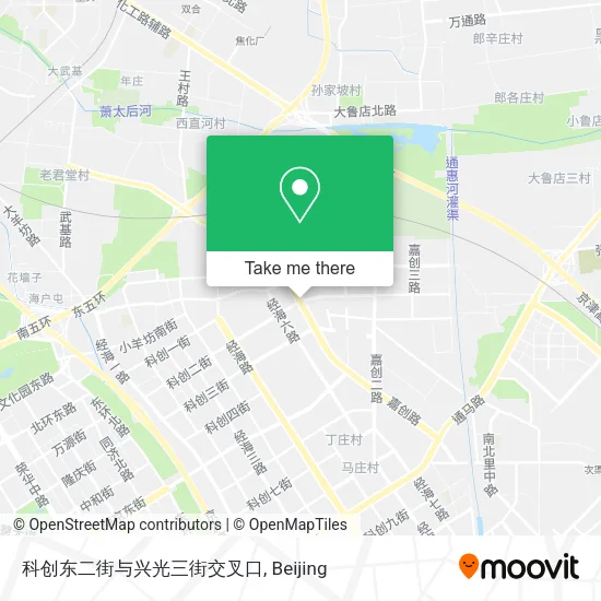 科创东二街与兴光三街交叉口 map