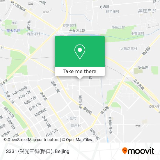 S331/兴光三街(路口) map