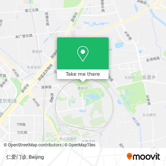 仁爱门诊 map