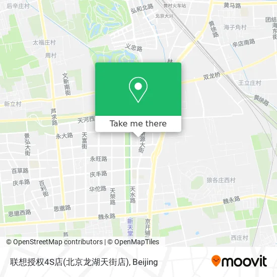 联想授权4S店(北京龙湖天街店) map