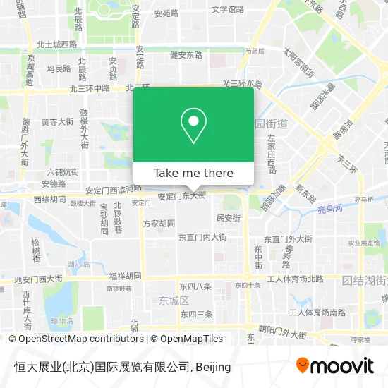 恒大展业(北京)国际展览有限公司 map