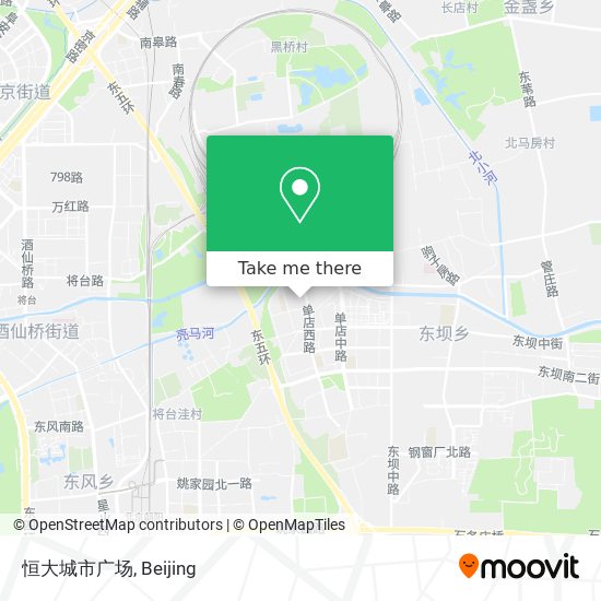 恒大城市广场 map